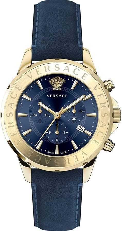 herrenuhr gold versace|versace chrono watches.